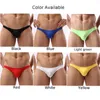 Underpants Briefs for Men Sexy G-string-string-Bilny bielizny Ice Silk U Convex Torebka bielizny Low talii miękki chłód