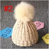 Casquettes Chapeaux Infantile Bébé Bonnet En Tricot Filles Cheveux Designer Solide Enfants Garçons En Plein Air Slouchy Bonnets Tout-Petits Cadeaux 6M4T Drop Delivery Matern Dhwdh