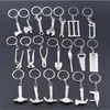 Keychains For Men Car Bag KeyRing Outdoor Combination Tool Portable Mini Utility Pocket Clasp Ruler Hammer Wrench Pliers Shovel 22203Y