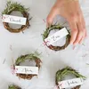 Dried Flowers Wedding Decoration Wreath Natural Rattan Garland DIY Crafts Decor For Home Door Grand Tree Christmas Gift Party Ornament 230613