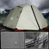 Tende e rifugi Hewolf 1595 Tenda da campeggio antivento impermeabile a doppio strato in alluminio ultraleggero a doppio strato 2.51KG Beach Barraca 230613