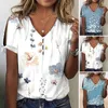 Women's Blouses Casual Tee Shirt Elastic Fine Sewing Craft Soft V Neck Female Blouse Women's Top Workwear