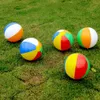 Ballong 12st sommar Uppblåsbara 6 färger pvc strandbollar barn utomhus pool interaktiv boll leksak slumpmässig färg 230613