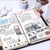 Блокноты кожаные путешественники планируют записные книжки Creative Diy Vintage Travel Journ