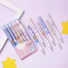 Pz/lotto Kawaii Bear Press penna Gel per scrivere carino 0.5mm inchiostro nero regalo cancelleria materiale scolastico per ufficio