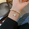 الأساور سوار زهرة أنيقة للنساء قابلة للتعديل سلسلة ألوان ذهبية bangle المجوهرات المحظوظات R230614