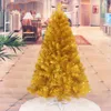 Weihnachtsschmuck, Baum, Geschenk, Heimdekoration, Fabrikverkauf, 1,5 m / 150 cm, Gold