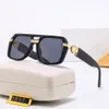 Design luxe lunettes de soleil polarisées pour femmes hommes mode classique rétro dames voyage en plein air Polaroid métal lunettes de soleil1806