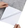 Fonds d'écran Vent Industriel Papier Peint Auto-adhésif Ciment Gris Autocollant Étanche Rétro Vieux Tacheté Foncé Décor À La Maison 0.6 5M