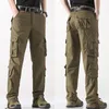 Mens Pants Spring Cargo Khaki Military Men Trousers Casual Cotton Tactical Big Size Army Pantalon Militaire Homme 230614
