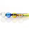 Tubo dell'acqua colorato da 4 pollici, tubi per bruciatore a nafta in vetro pyrex spesso, tubi per occhiali, tubi Dwwsk