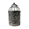 Portacandele Hollow Birdcage Holder Centrotavola Candeliere sospeso vintage Goccia