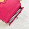 Nowa 5A wysokiej jakości damska uchwyt na karty mody Fold Cowhide skórzane mężczyźni kobiety luksusowe portfele biznesowe krótka moneta torebka 0510