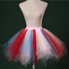 Skirts Rainbow Tutu Skirt Layered Ballet Womens Princess Puff Mini Short Petticoat for Women and Girls 230614