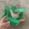 Jurk Schoenen Dames Dikke Zolen Vreemde Sandalen Met Hoge Hakken Feest Zomer Platform Pumps Vrouw Hoge Hakken Peep Toe Schoen