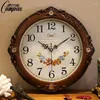 Wall Clocks European Style Clock Living Room Fashionable And Creative Silent Large Watch Modern Quartz Furniture