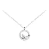 2023 New 925 Sterling Silver Sparkling Herbarium Circle & Cluster Pendant Necklaces for Women Jewelry Gift Free Shipping