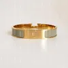 Bangle stainless steel gold buckle bracelet fashion jewelry men and women bracelets 17cm 19cm