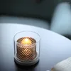 Mum Tutucular Oturma Odası Nordic Altın Tutucu Düğün Tealight Net Yemek Masa Sütun Duvar Portavelas Vintage Dekor