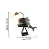 Boîtes à mouchoirs Serviettes Lampe de table rétro Angler Fish Light avec tête flexible Lampes artistiques pour Home Bar Cafe Art Ornements décoratifs 230613