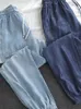 Damen-Jeans, Damen-Hosen, Sommer, lockere Schnürung, dünne, hochelastische Damen-Jeans, Übergröße, weiche, coole, weibliche, lässige Denim-Hosen 230613