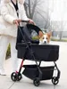 Dog Car Seat Covers Lightweight Cart Foldable Detachable Pet Stroller For Small And Cats Cat Trolley Carrier Load Bearing 20kg