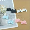 Charme Kawaii contrôleur de jeu vidéo boucles d'oreilles Costume Style branché femme fille bijoux livraison directe Smtru