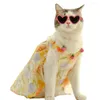 Disfraces para gatos, atuendo para mascotas, moda, pintura al óleo, estampado de flores, dos patas, pequeño, mediano, perro, cachorro, ropa, accesorios de vestir