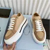 Designer Shoes Loafers Splicing Sneakers Men Women Trainers High Low Sneaker Round Head Flat