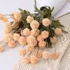 Dried Flowers Artificial 5 Head Dandelion Home Wedding Living Room Decoration Simulation Flower Mini Table Vase 230613