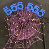 SP5DER 555555 T-shirt Män kvinnor Högkvalitativt ängelnummer Grafisk skumtryck 555555 TEE Lätt lösa toppar Kort ärm