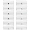 Storage Bags 12pcs Transparent Hard Glasses Cases Eyeglasses Case Sunglasses