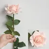Fiori decorativi 71 cm ramo lungo rosa bouquet da sposa artificiale matrimonio fai da te decorazione del giardino domestico falso di alta qualità all'aperto