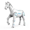 electricrc حيوانات RC Smart Robot Horse Interactive Remote Control Animal Dialogue Dialogue Sing Dance Sound Control Toy Pet Electronic Music Toys 230613