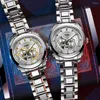 ساعة معصم Nakzen Men Watch Automatic Watch Miyota 82S7 Sapphire الفاخرة الميكانيكية Wristwatch الفولاذ المقاوم للماء على مدار الساعة