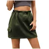 Skirts Woman High Waist Denim Skirt For Women Spring And Summer A- Line Short Mujer Faldas Saias Roupas Femininas