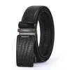 Belts Famous Belt Men Top Quality Genuine Luxury Strap Male Metal Automatic Buckle Designer Mens