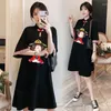 Ethnic Clothing Chinese Style Improved Cheongsam Qipao Dresses Plus Size Modern 2023 Young Girls Dress Women Summer Short KK4180