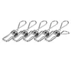 Stainless Steel Wire Clips Hook Clothespins Hanging Hooks Clothes Pins For Home Office Use