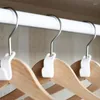 Hangers 20pcs Clothes Hanger Connector Hooks For Organizing Closet Cascading Plastic Wardrobe Coat Organizer Rack Holder Space Saving