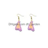 Charm Creative Earring for Women Harts Musikinstrument Drop örhängen Barn Handgjorda smycken DIY -gåvor Leverans SMTIR