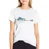 Polos Femme Guitare Nature - T-Shirt Aquarelle Coloré Kawaii Vêtements Printemps Femme 2023
