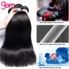 Hair Bulks Peruvian 100% Human Hair Straight Bundles Weaving Weave For Black Women 3 4 Bundles Deal Natural 30 Inch Bundle Hair Extensions 230613