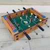 Foosball Mini Table Foosball木製マシンサッカーテーブルサッカーパズルゲームチルドレンホームパーティーDIYエンターテイメントツール230613