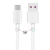 5A 6A Typ C -kabel Ultra Fast Data Cable Lämplig för Android Huawei Mobiltelefon Laddning Kabel Partihandel