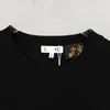 Erkek Tişörtleri Tasarımcı Lüks Tide Yaz Özel Ada Koleksiyonu Kaktüs Nakış ve Kadınların Gevşek Kısa Kollu T-Shirt H3H9
