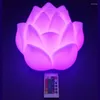 Lampade da tavolo D24 H22cm LED RoseFlower Scintillio Luminoso Luce notturna ricaricabile per eventi di feste Decorazione di nozze 1pz