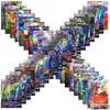 Kortspel 60st Complete GX French Version Cards Packet 60 Mega Toy Prare Boite De Toys Set Cartoon G1125 Drop Delivery Gift Puzzle Dh8ns