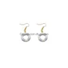 Charme Navigation Ensemble Boucles D'oreilles Bouée De Sauvetage Ancre Bateau Goutte Boucle D'oreille Costume À La Mode Style Femme Fille Bijoux Cadeaux Livraison Smtf5