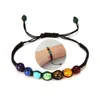 Armbänder Buddha-Armband zum Abnehmen, schwarze Lava-Heilperlen, Reiki-Gebet, natürliches Seilgeflecht, Geschenk R230614